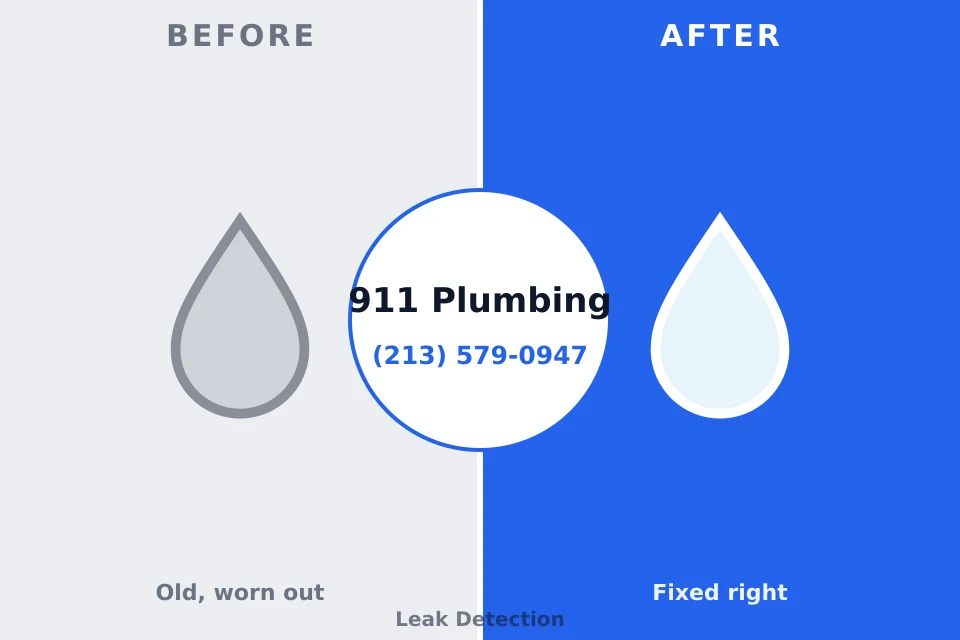 Before and after: plumbing company Dowagiac, MI